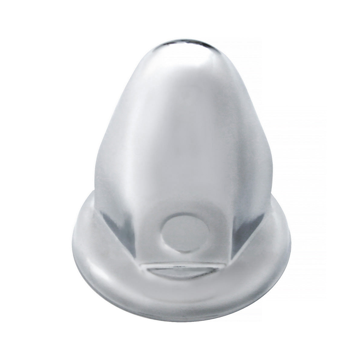 33mm X 2-1/8" Chrome Steel Bullet Nut Cover With Flange