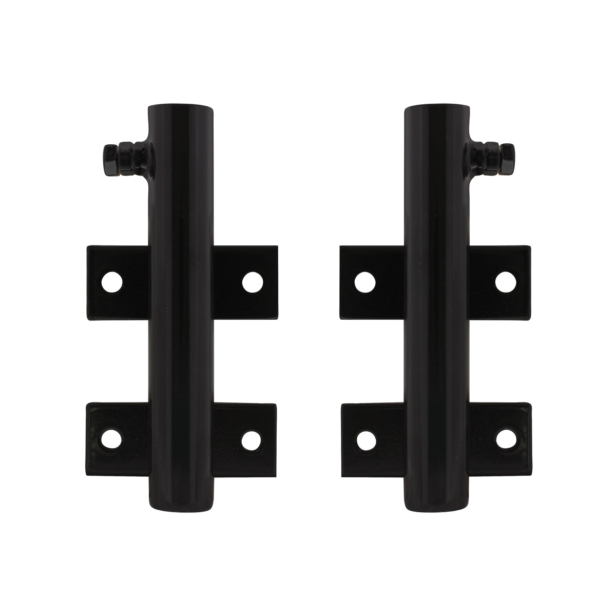 Warning Flag Holder - Black (Pair)
