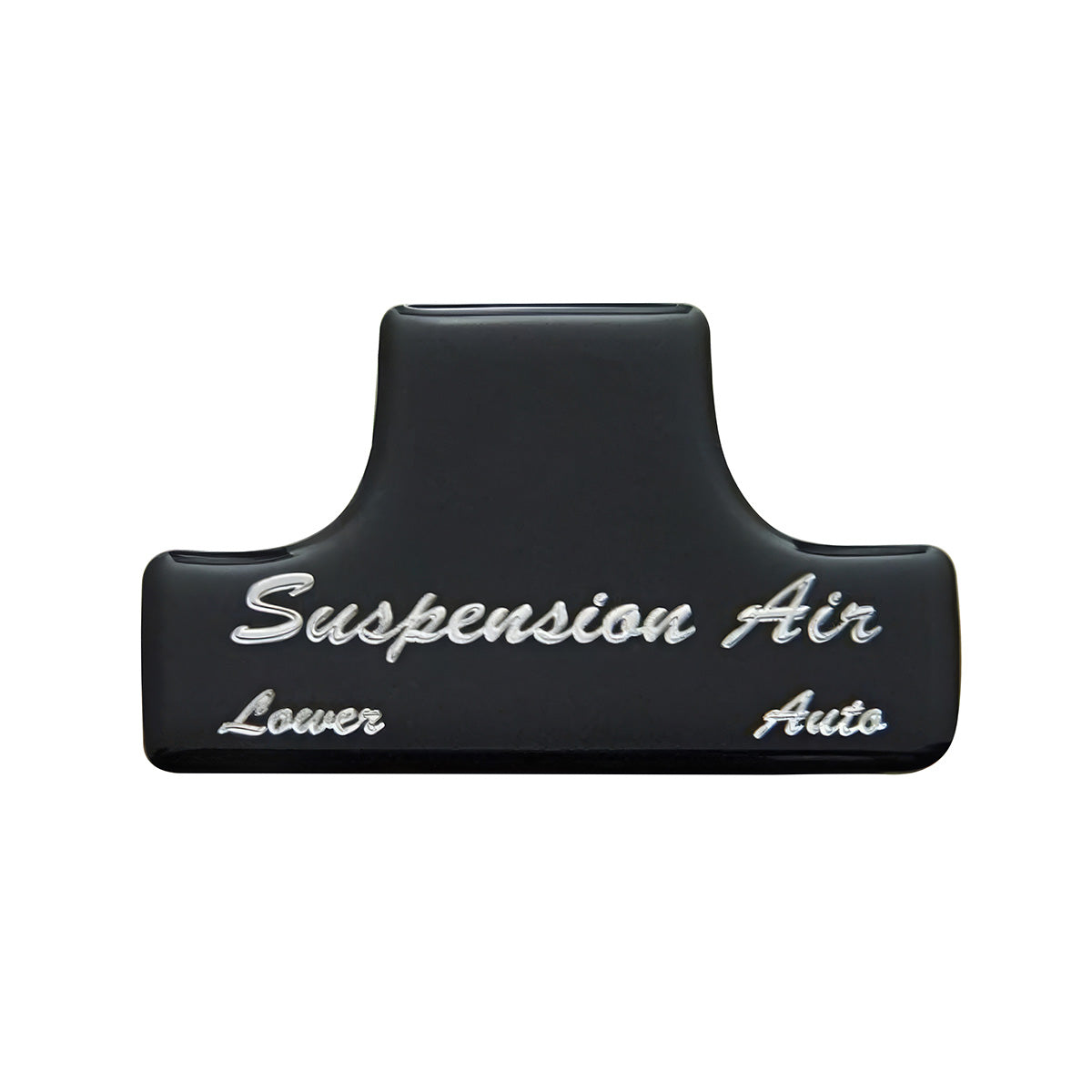 "Suspension Air" Switch Guard Sticker Only - Glossy Black