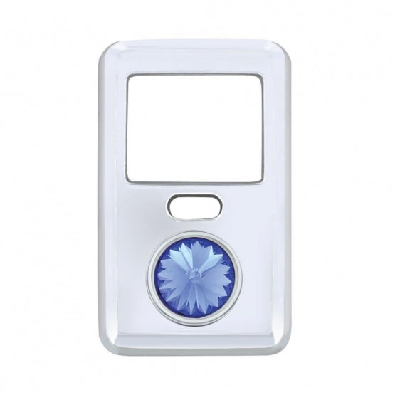 Rocker Switch Cover With Crystal For 1998-2018 Volvo VNL - Blue