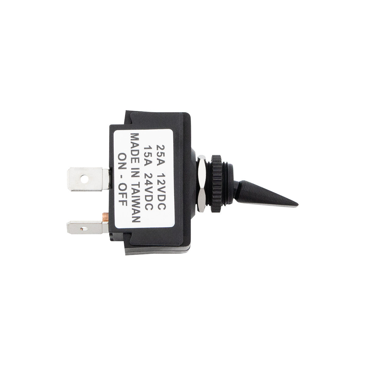All Weather Toggle 25 Amp 12V S.P.S.T. On/Off 1 Pc.