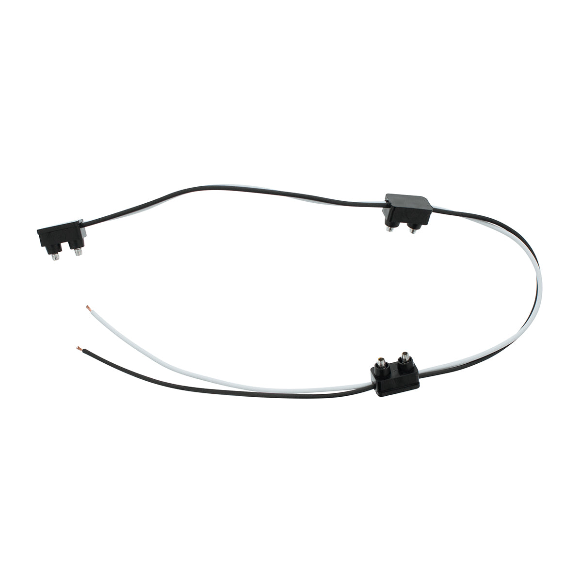2-Prong Plug Wiring Harness With 6" Lead Between Plugs - 3 Plugs