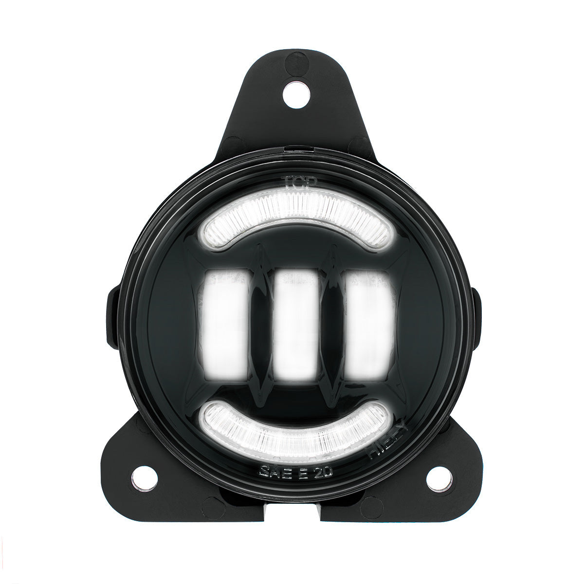 Blackout 6 LED Competition Series Projector Fog Light For 2018-2024 Volvo VNR