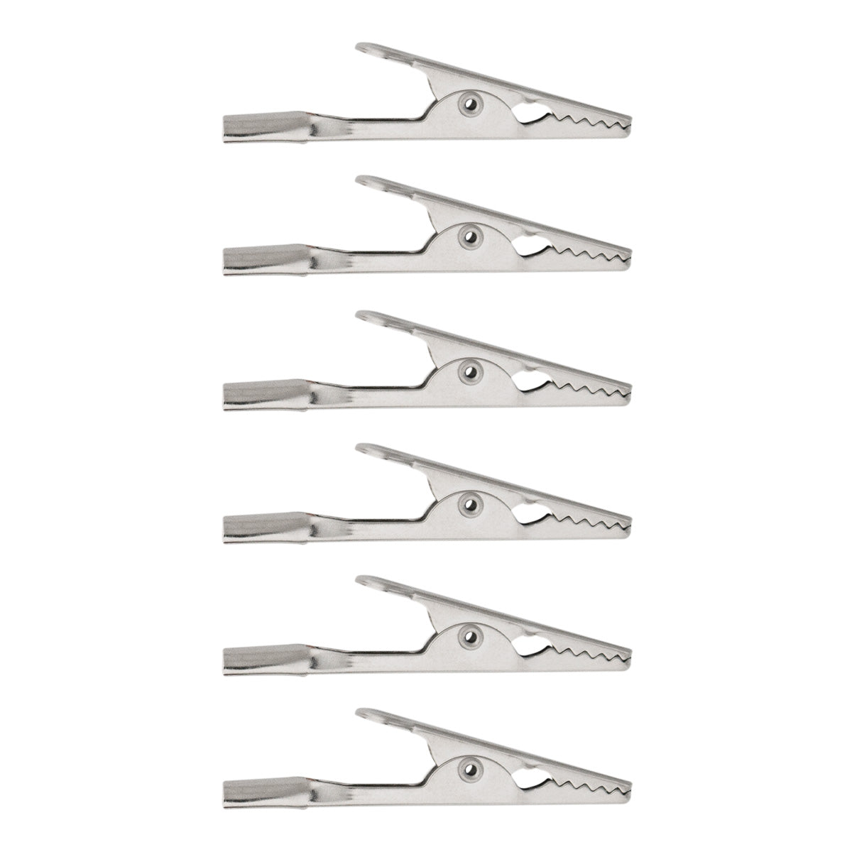 2" 10 Amp Alligator Test Clip, 6 Pcs.