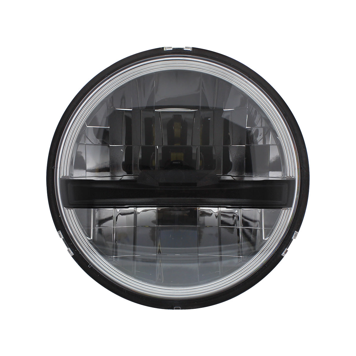 ULTRALIT - 8 High Power LED 5-3/4" Headlight - Black