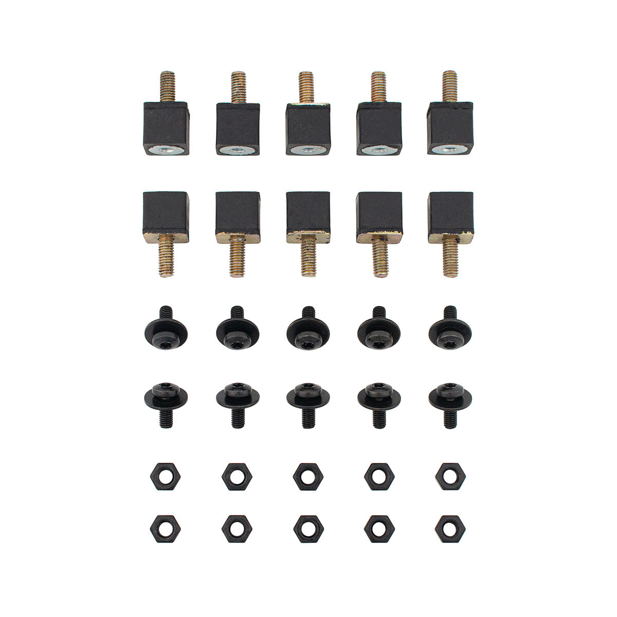 Black Grille Screw Set For 2003-2017 Volvo VNL (Bulk)