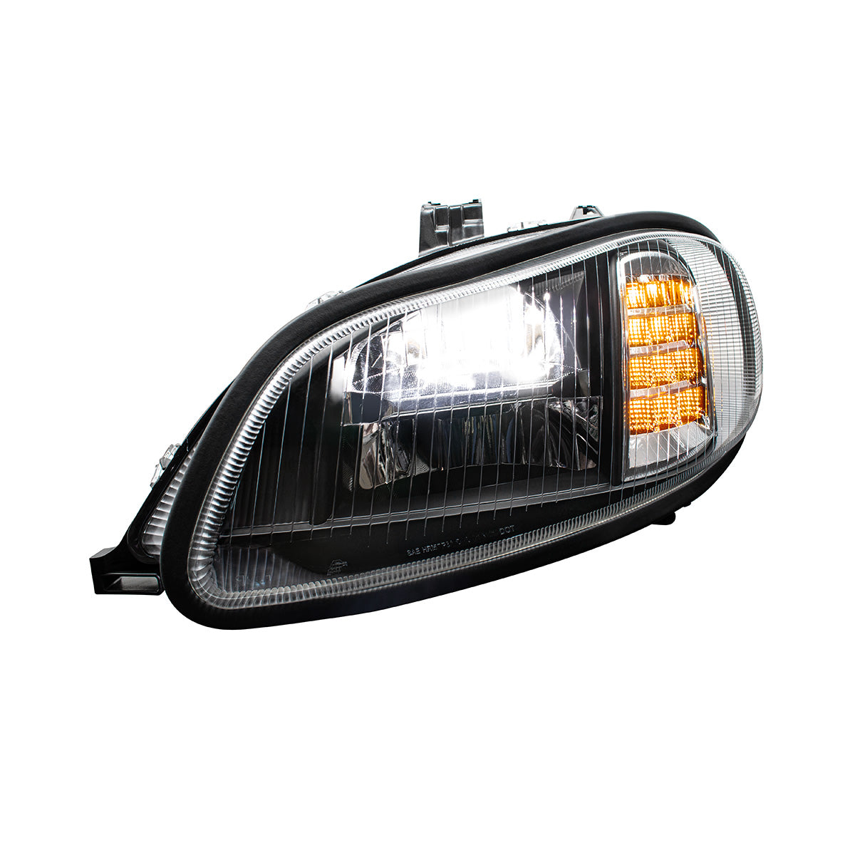 Blackout High Power Full LED Headlight For 2003-2024 Freightliner M2-Driver