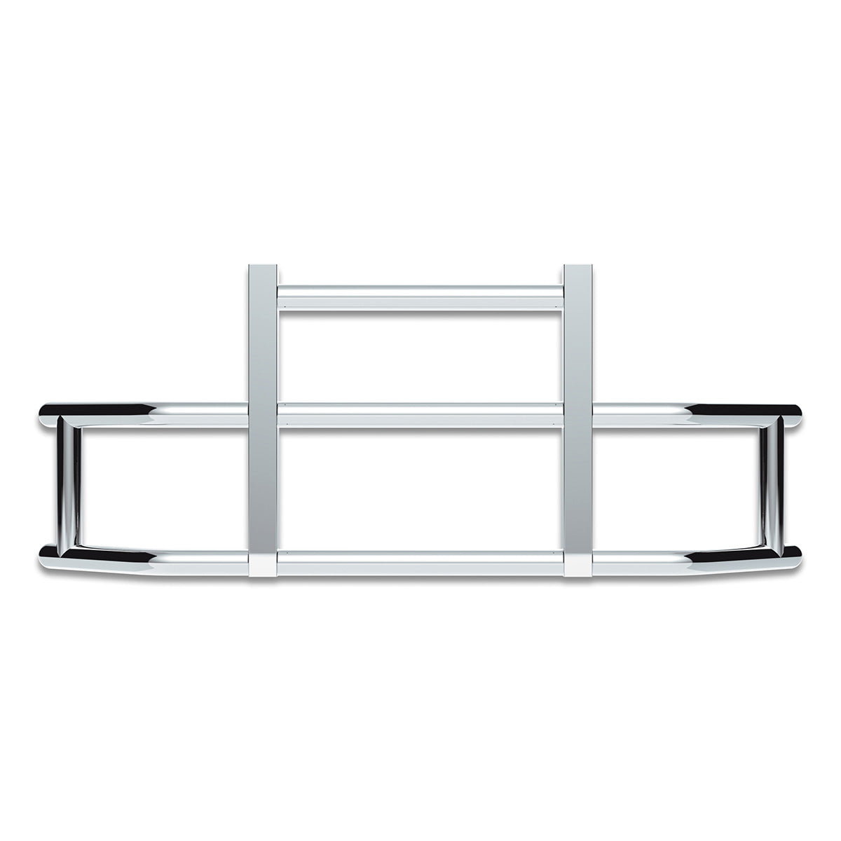 HighwayShield I25 R-304 Stainless Steel Grille Guard & Bracket Kit For 2018-2024 Volvo VNL