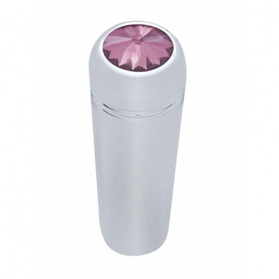 1-7/8" Short Aluminum Toggle Switch Extension With Crystal For Kenworth - Purple Crystal (2-Pack)