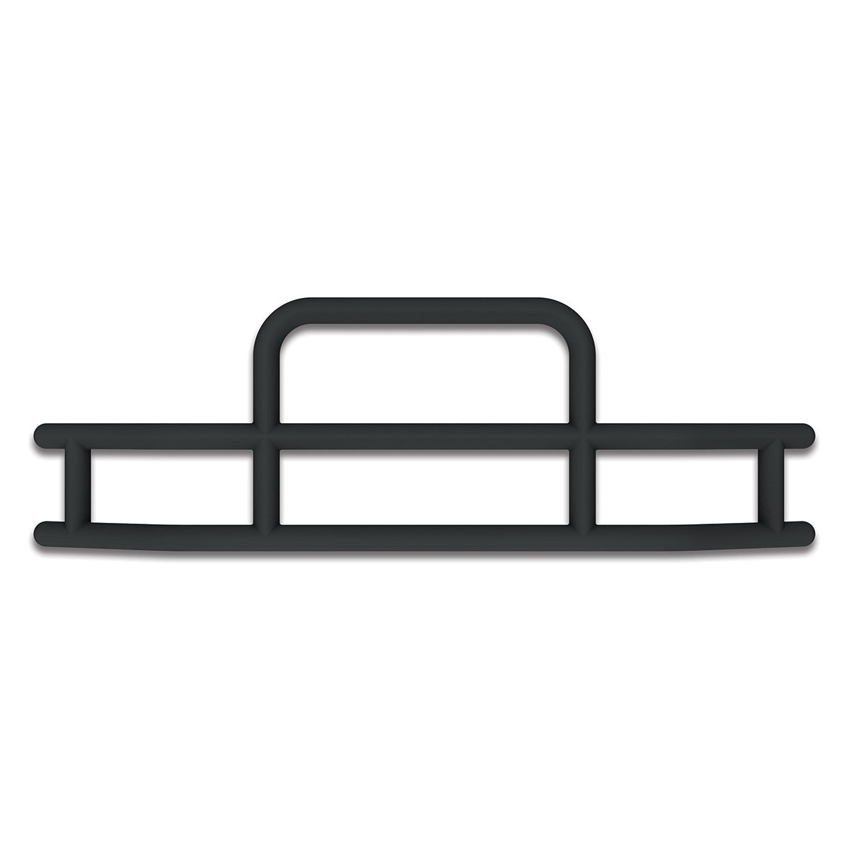HighwayShield I15-Matte Black Grille Guard & Bracket Kit For 2022-2025 Peterbilt 579 & Kenworth T680