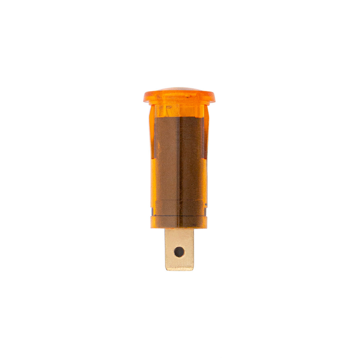 Amber Warning Light 16 Amp 12V w/2 Lucar Terminals, 1 Pc.