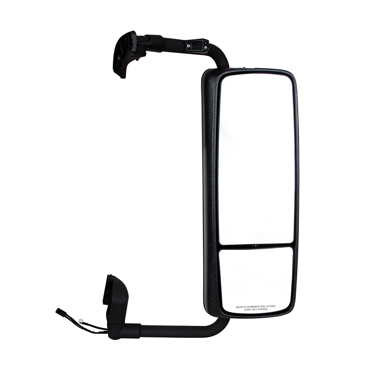 Chrome Heated Mirror Assembly For 2004-2012 Volvo VNL - Passenger