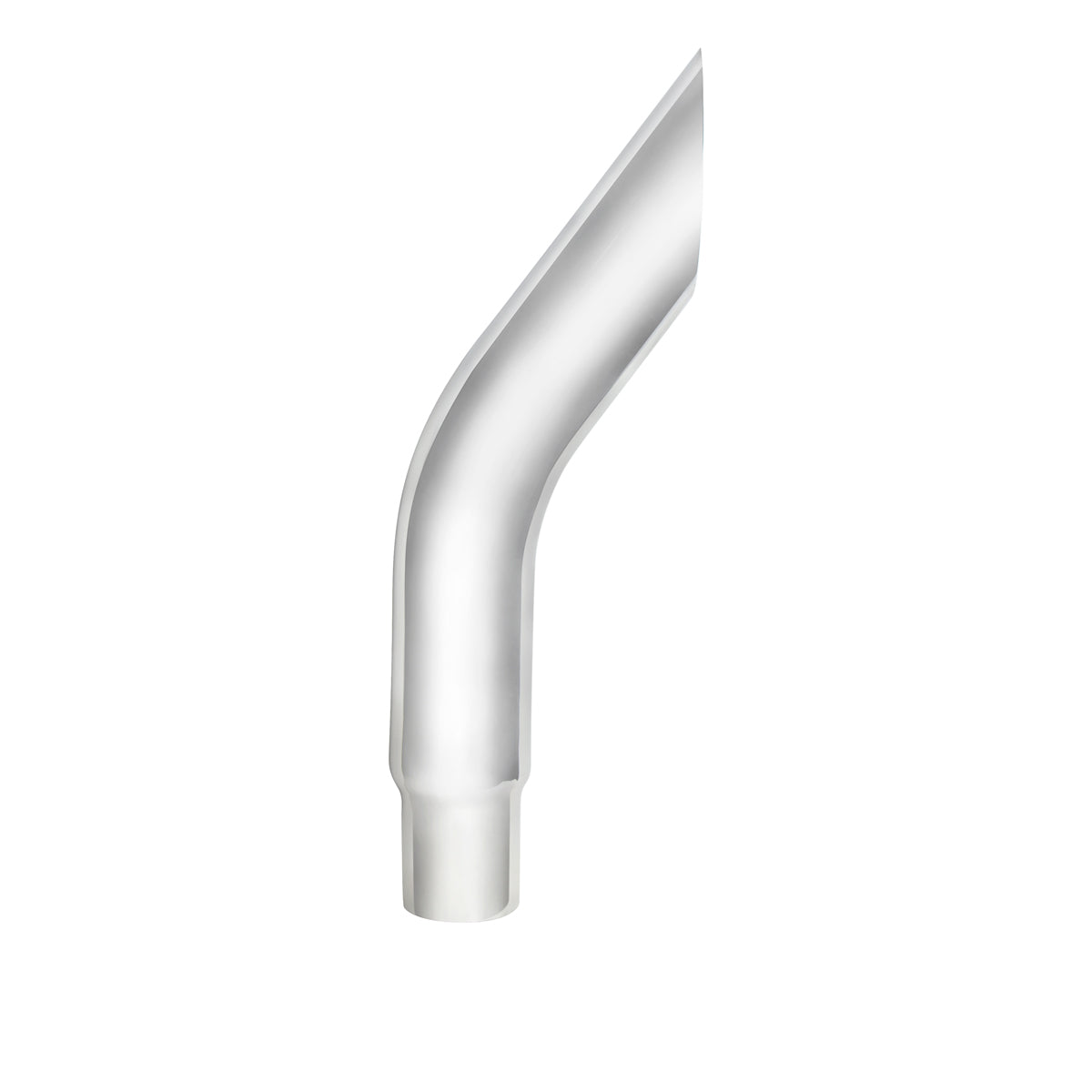 6" Bull Reduce To 5" OD Bottom Exhaust - 36" L