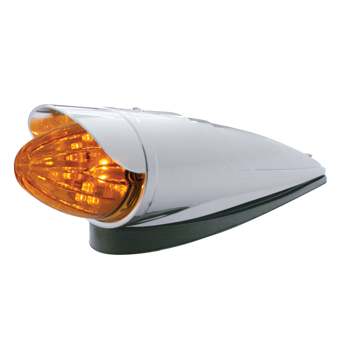 19 LED Watermelon Grakon 1000 Cab Light Kit With Visor - Amber LED/Amber Lens