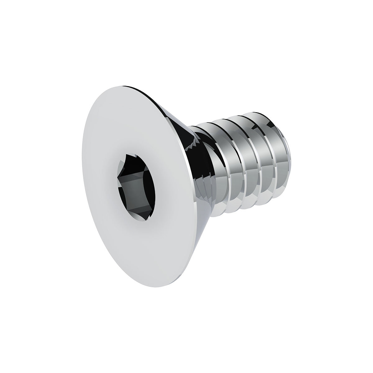 Chrome Window Crank Screw