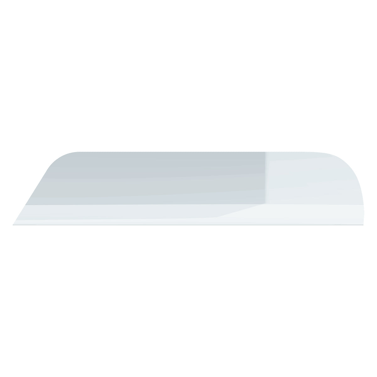 Stainless 6" Chopped Window Trim For 2008-2017 Freightliner Cascadia