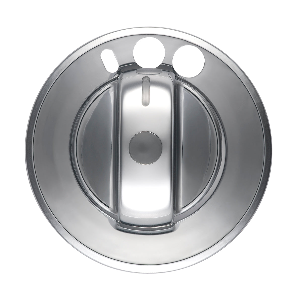 Chrome Plastic 2-Piece Headlight Switch Cover For 2008-2017 Freightliner Cascadia