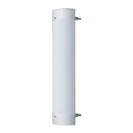 48" Tall 270 Degree Stainless Exhaust Muffler Shield For 9" Diameter Exhaust - Plain