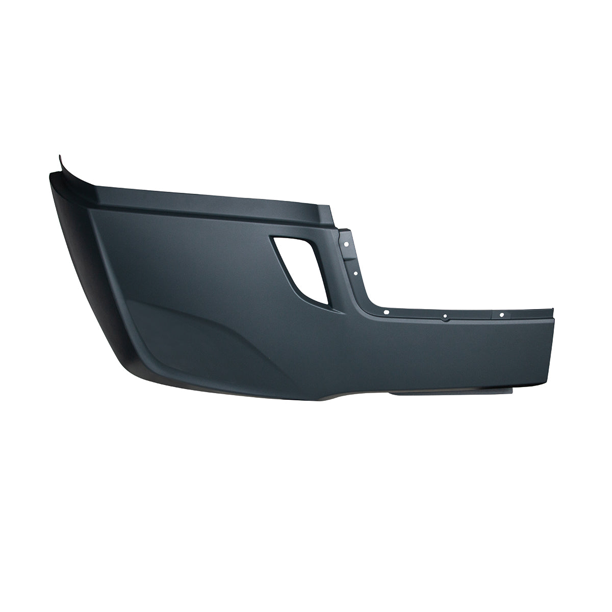 Bumper Cover w/o Fog Light Opening & w/o Deflector Holes For 2018-2024 FL Cascadia - Passenger