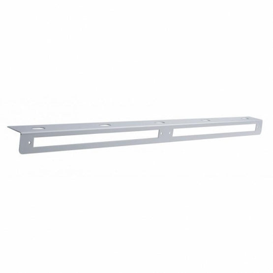 25-5/16" Stainless Light Bracket With Two 12" Light Bar Cutouts (Bulk)