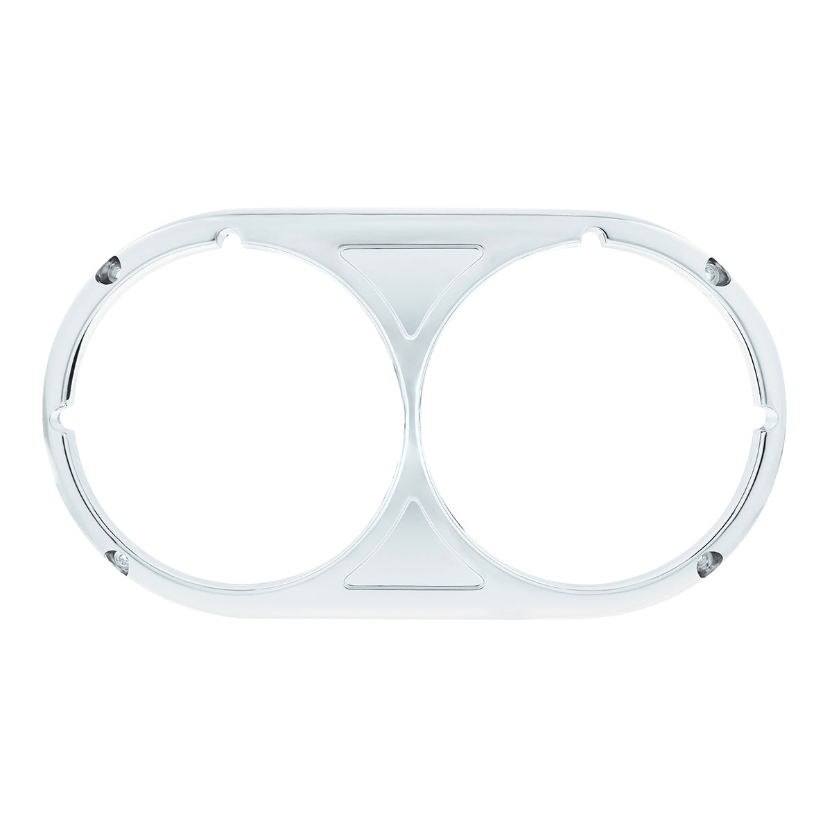 Chrome Plastic Headlight Bezel For 1967-1987 Peterbilt 359 - Original Style