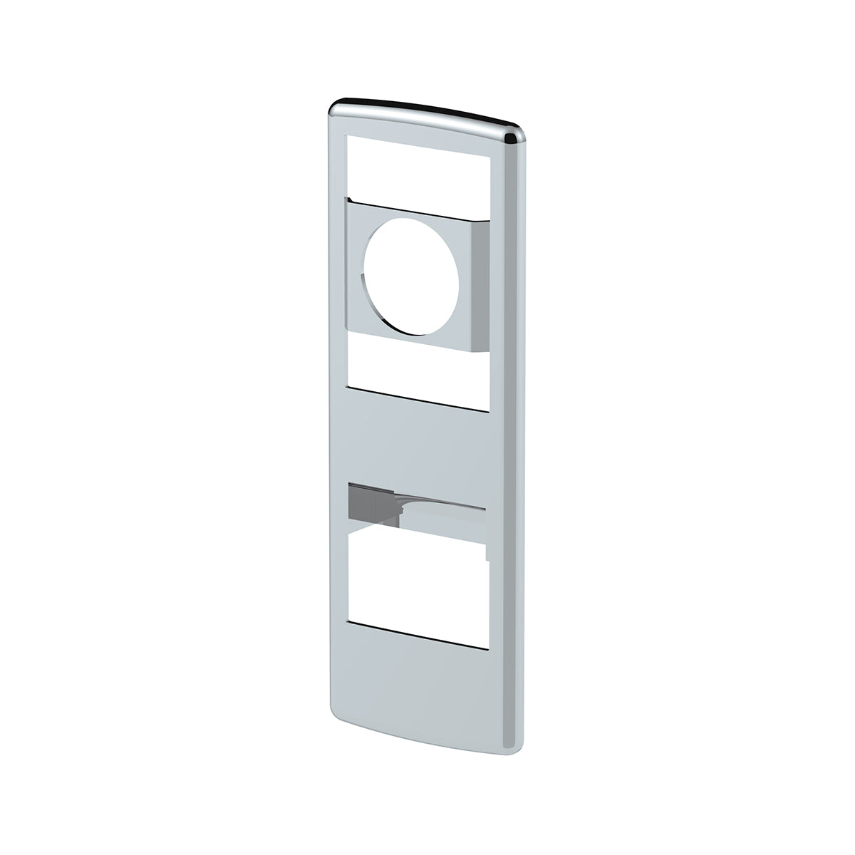Chrome Door Switch Cover With Power Windows/Mirrors For 2018-2025 Freightliner Cascadia - Driver