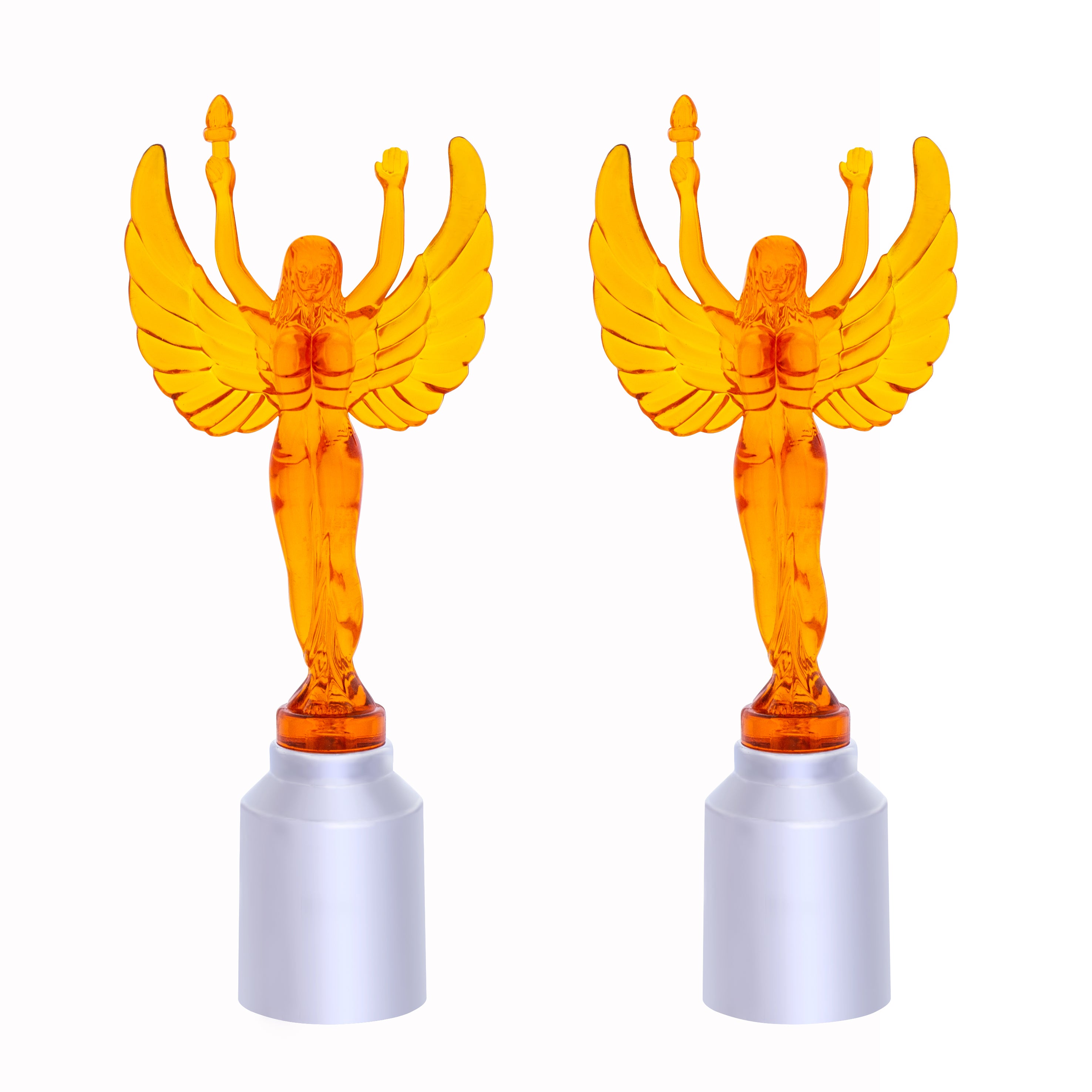 Flying Goddess Bumper Guide Tops - Amber (2-Pack)