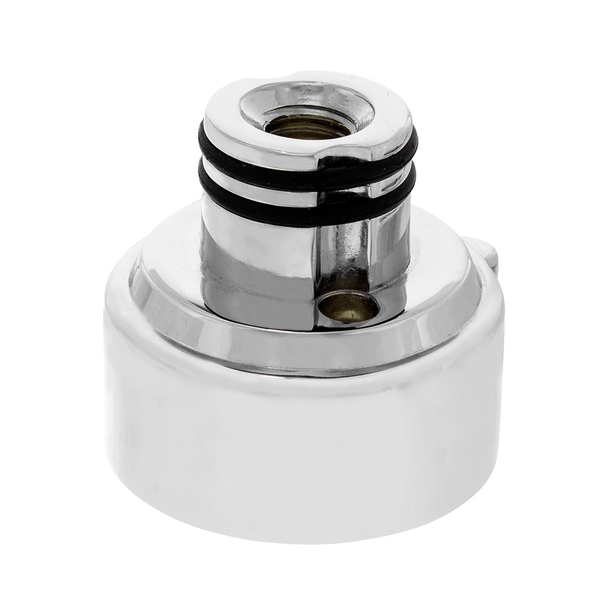 Gearshift Adapter W/LED Mount For Eaton-Fuller 9/10 Speed - Chrome/Vertical (Bulk)