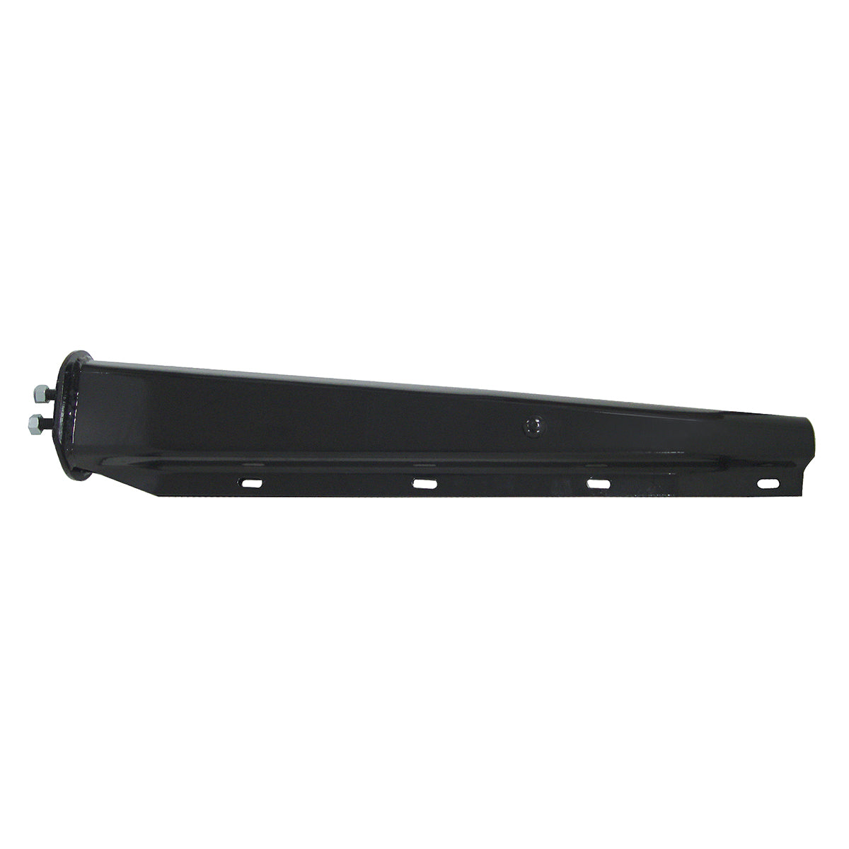 30" Black Heavy Duty Mud Flap Hangers - 1-1/8" Bolt Pattern - Competition Series (Pair)