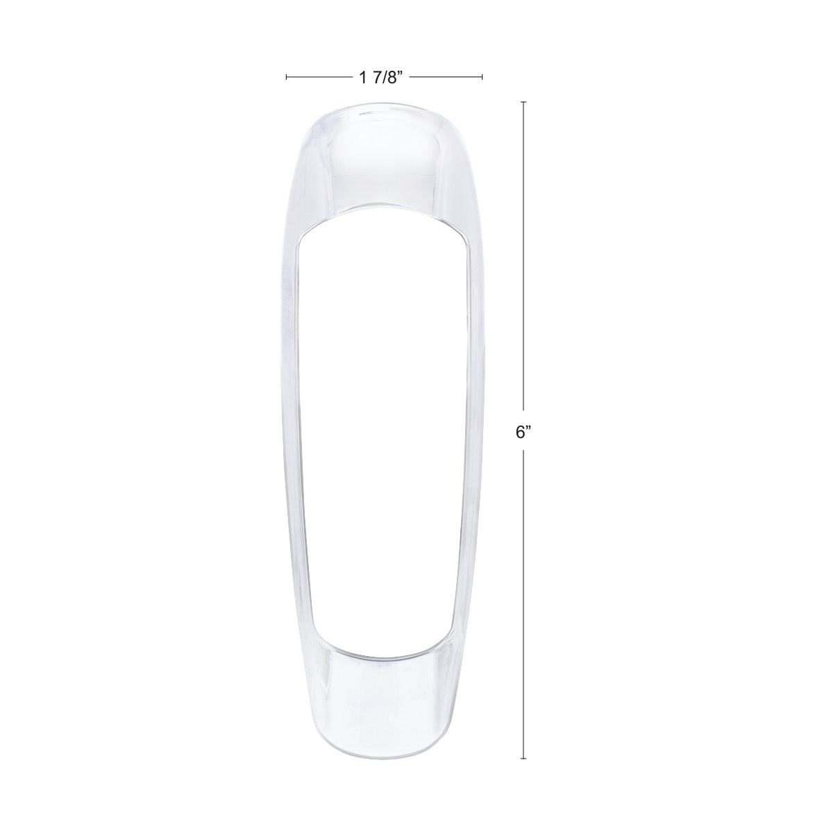 Chrome Cab Light Bezel for 2018-2025 Freightliner Cascadia