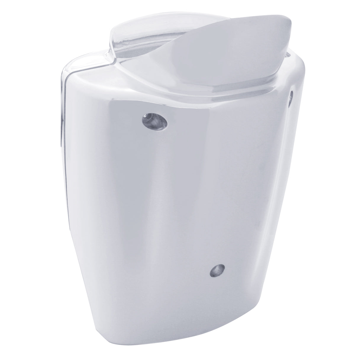 Chrome Plastic Mid-Steering Column Cover For Kenworth W900/T800 (2006-2024) & T660 (2008-2017)
