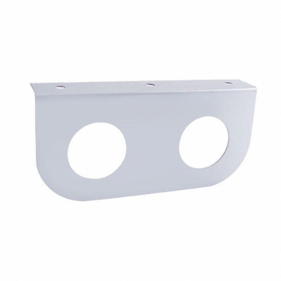 Stainless Light Bracket With 2X 2" Light Cutouts