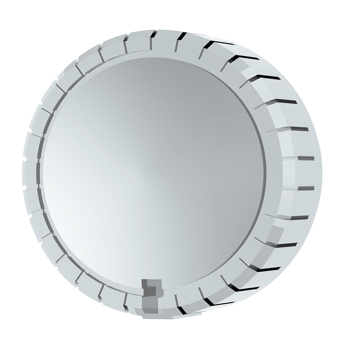 Chrome A/C Knob For Kenworth T680/T880 Sleeper