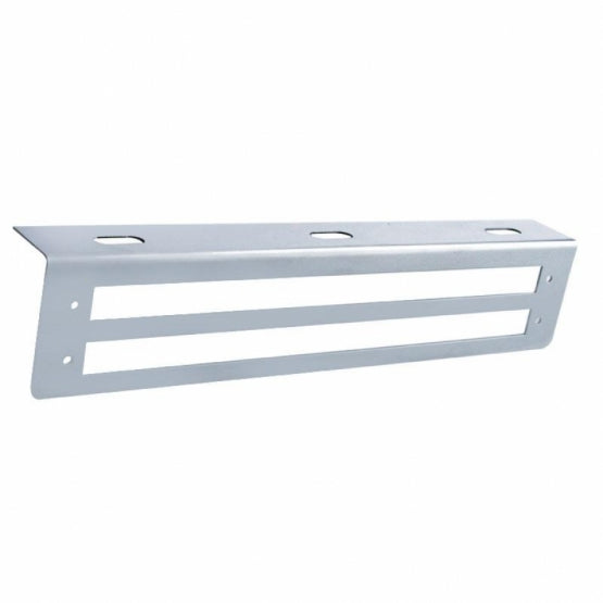 12-3/4" Stainless Light Bracket With 2X 12" Light Cutout (Bulk)