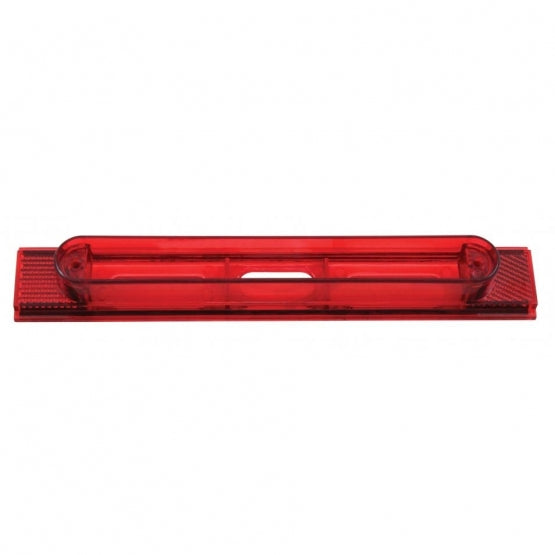 Conspicuity Reflector Plate Light Housing - Red (Bulk) (Each)