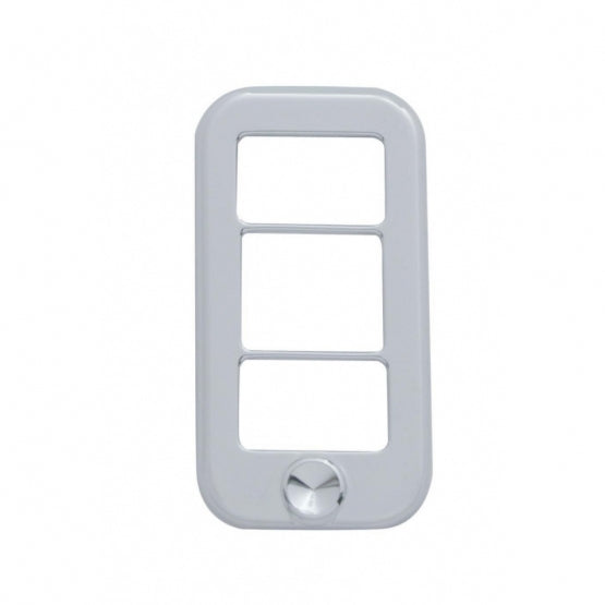 Rocker Switch Cover With 3 Openings With Indented For Freightliner (3-Pack)
