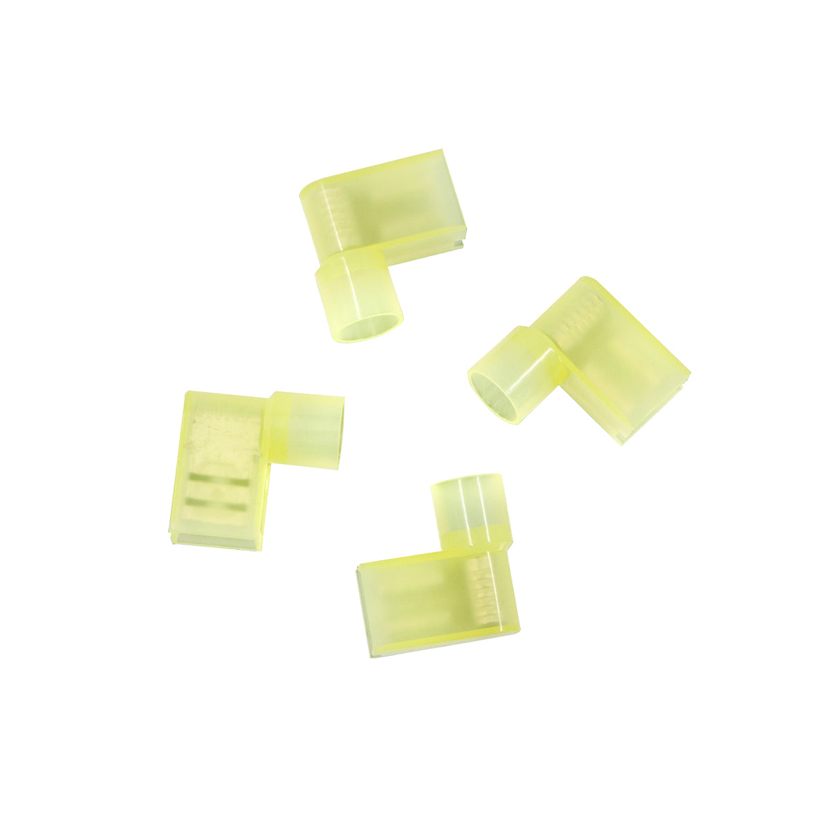 12-10 AWG .250 Tab Nylon Flag Terminal (4-Pack)