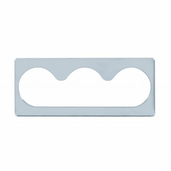 Chrome A/C Control Cover For International ProStar (2008-2019), 9900/9400/9200 (2000-2010)