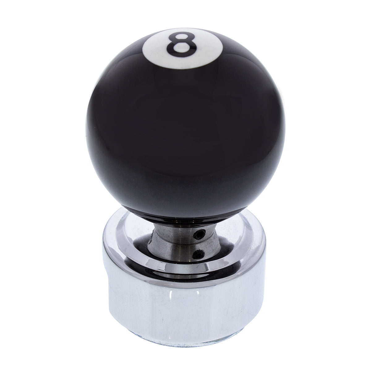 Number 8 Pool Ball Gearshift Knob For 13/15/18 Speed Eaton Style Shifters
