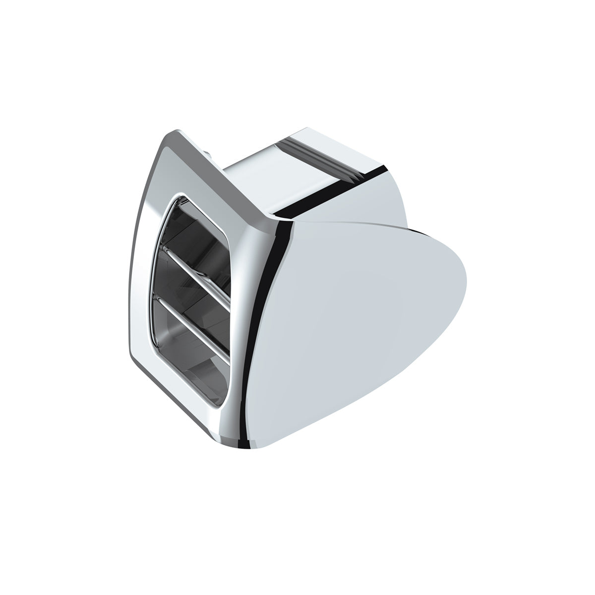 Chrome Plastic A/C Vent For 2008-2017 Freightliner Cascadia - Passenger/Fixed