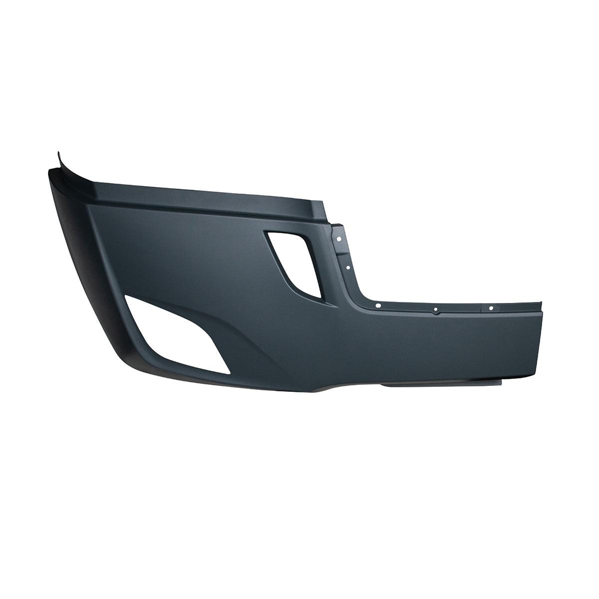 Bumper Cover With Fog Light Opening & Without Deflector Holes For 2018-2024 FL Cascadia - Passenger