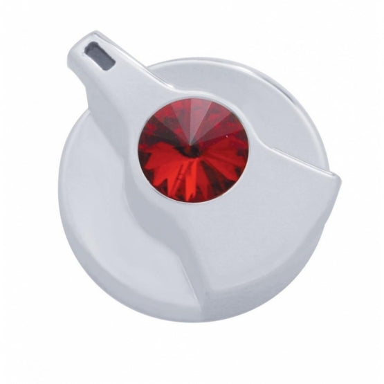 Timer Knob With Red Crystal For Peterbilt