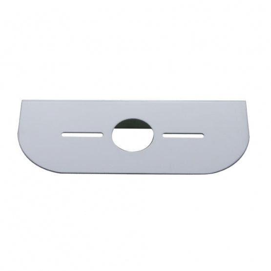 Stainless Light Bracket With Single Universal Light Cutout