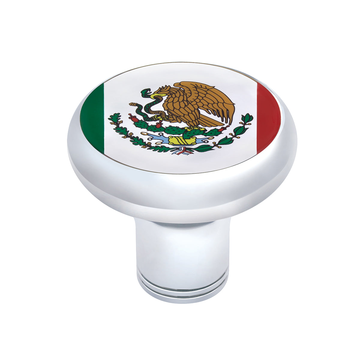 Deluxe Air Valve Knob - Mexico Flag