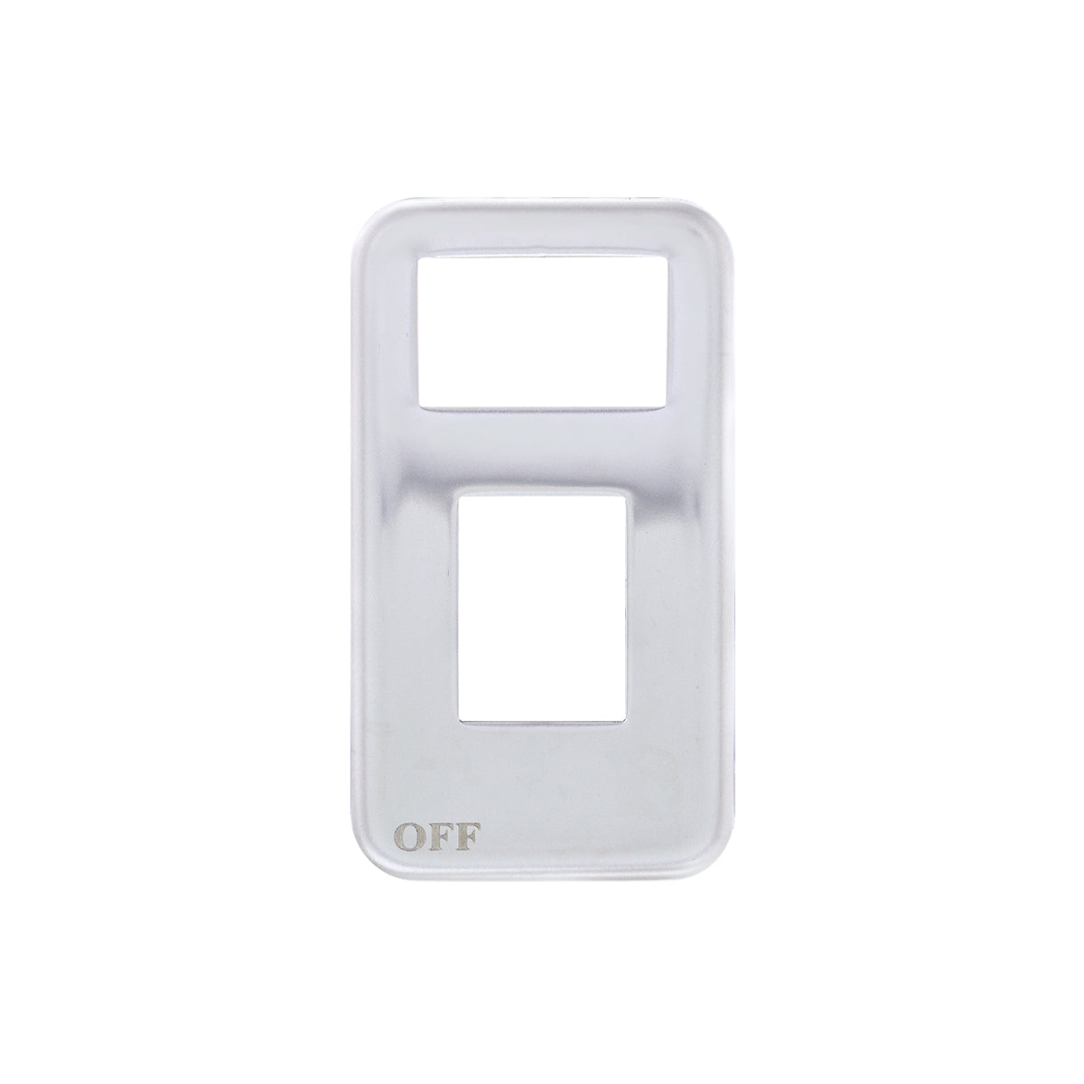 Stainless Steel Small Paddle Switch Trim for International