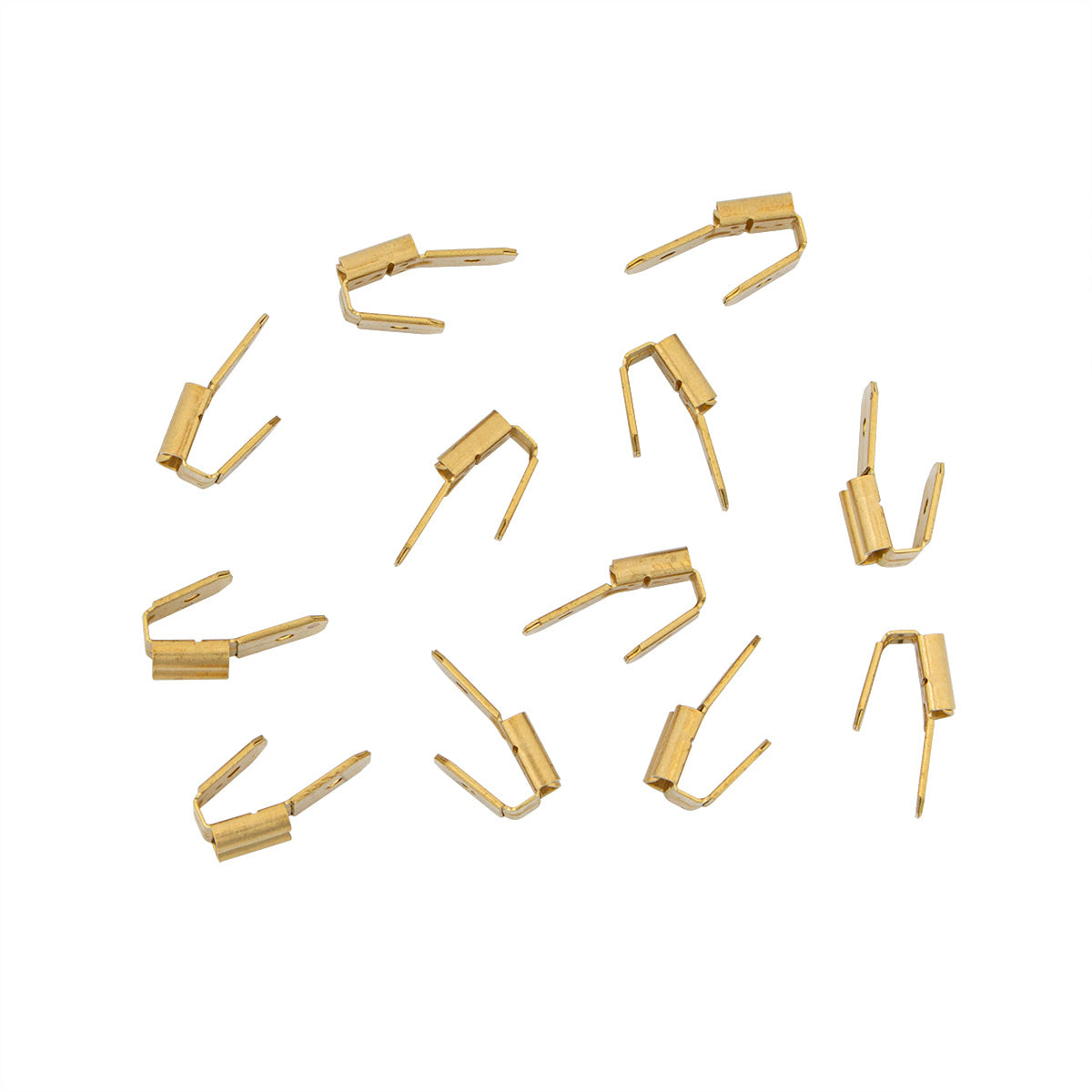 .250 Tab M/FM/M Non-Insulated Piggyback Adapter (12-Pack)