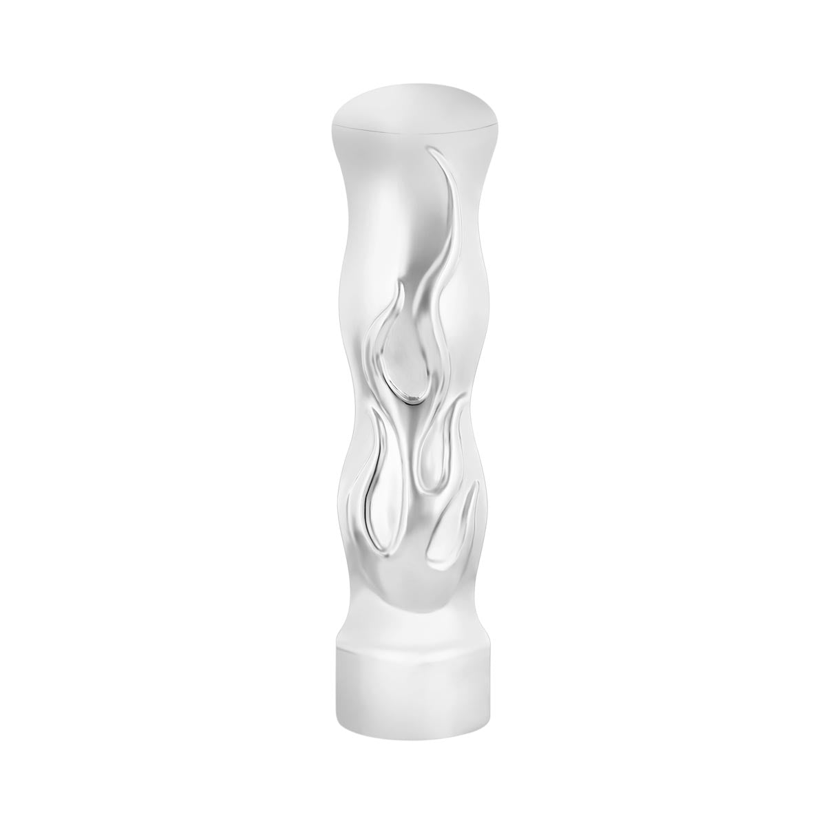 1/2"-13 Thread On Flame Gearshift Knob - Chrome