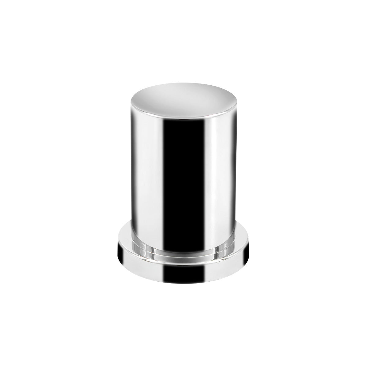 1-3/16" x 2-1/8" International Chrome Hulk Bolt Cover (Bulk)