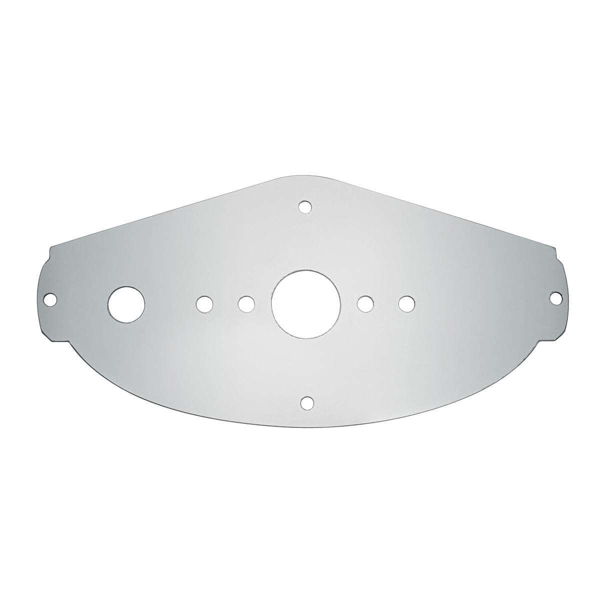 304 Stainless Steel Above Door Dome Light Plate For 2008-2017 Freightliner Cascadia