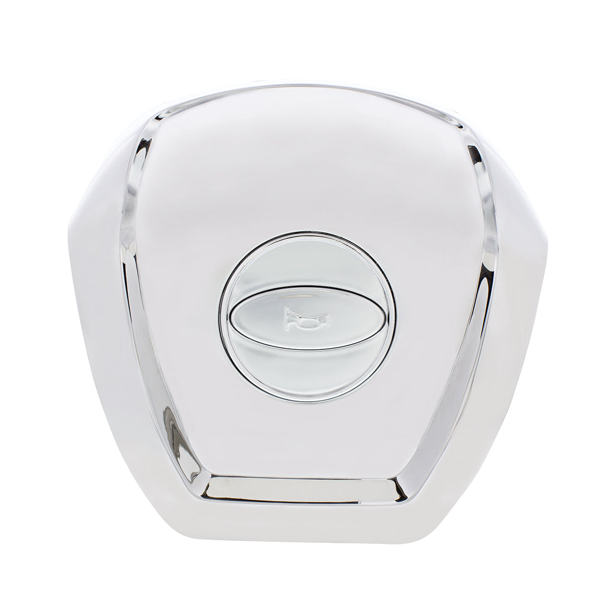 Chrome Steering Wheel Horn Pad For 2012-2021 Peterbilt 579
